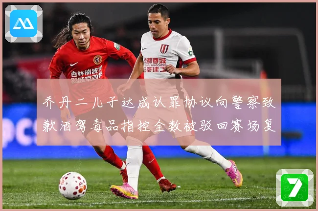 乔丹二儿子达成认罪协议向警察致歉酒驾毒品指控全数被驳回赛场复盘-深度解析